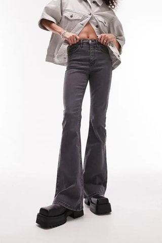 Jeans Flare Cut - Zwart