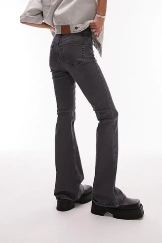 Jeans Flare Cut - Zwart