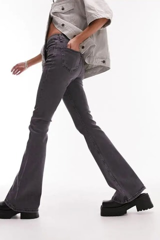 Jeans Flare Cut - Zwart
