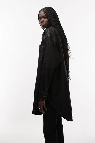 Oversized Overhemd - Zwart