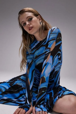 Lange Jurk - Blauw