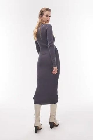 Trui-jurk - Blauwgrijs