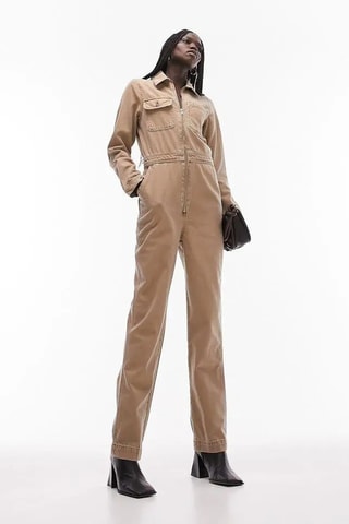 Jumpsuit - Beige