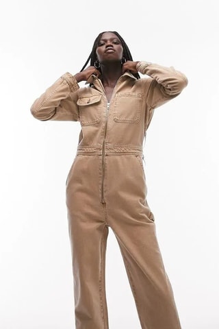 Jumpsuit - Beige