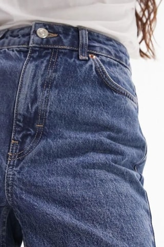 Jeans mom fit - Blauw