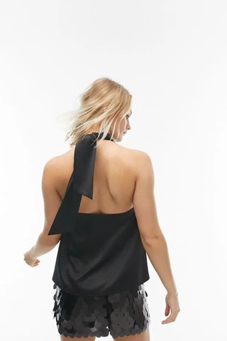 Mouwloze top - Zwart
