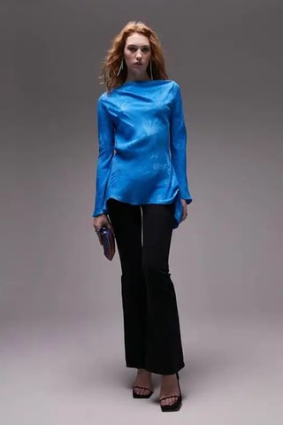 Top - Blauw