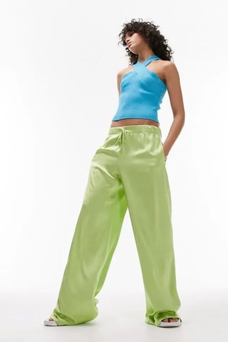 Mouwloze top - Blauw