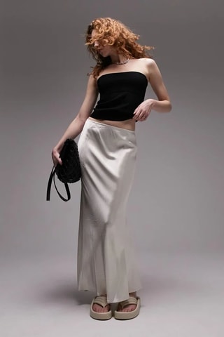 Strapless Top - Zwart