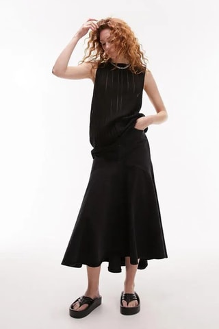 Mouwloze top - Zwart