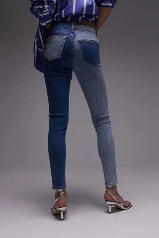 Jeans Hoge Taille - Blauw