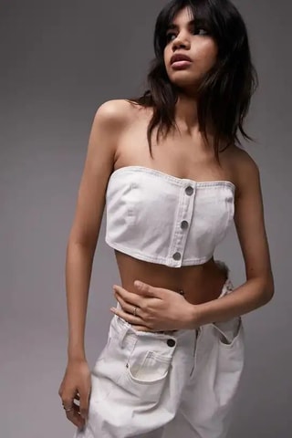 Crop Top - Wit