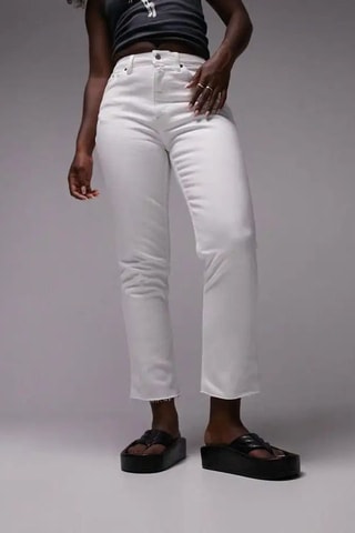 Rechte Jeans - Wit