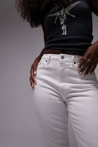 Rechte Jeans - Wit