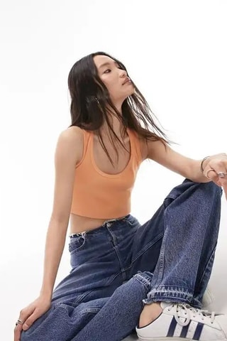 Crop Top - Oranje