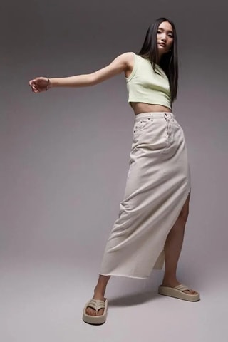 Crop Top - Lichtgroen