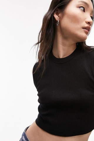 Crop Top - Zwart