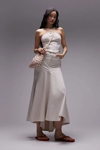 Strapless Top - Wit
