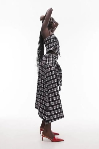 Strapless Top - Zwart
