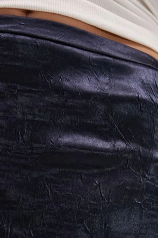 Rechte Midirok - Marineblauw