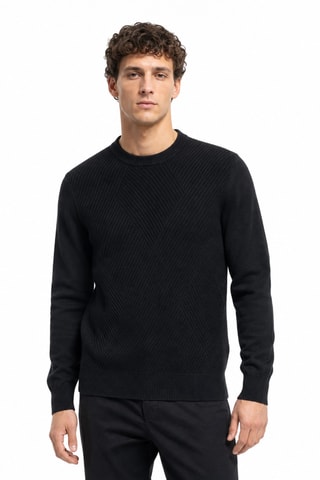 Pull en laine - Noir