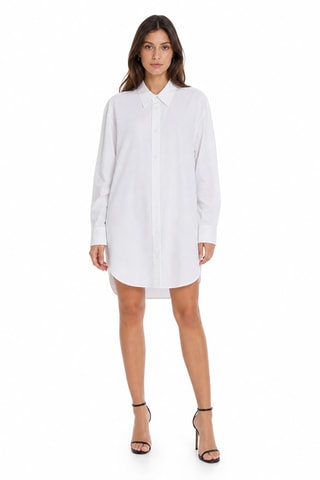 Robe chemise - Écru