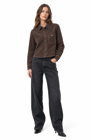 Blouse - Donkerbruin