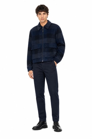 Veste en laine - Bleu