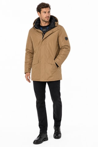 Parka à capuche - Marron