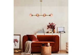 Suspension Benek - Doré - 6 x 40 W