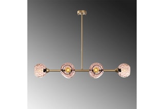 Suspension Benek - Doré - 6 x 40 W