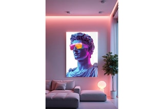 Tableau Néon - 60 x 90 cm