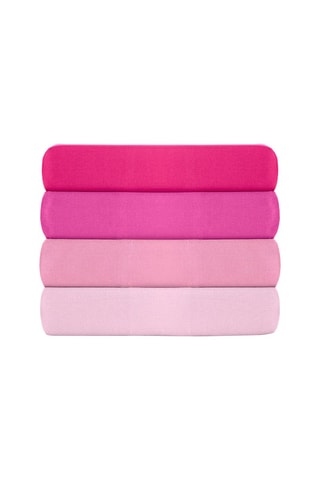 Sábana bajera de algodón 61 hilos/cm² Tonne Rosse - Violeta