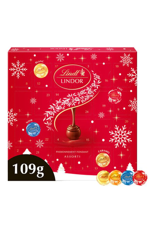 Calendrier de l'avent Lindor assortis - 109 g