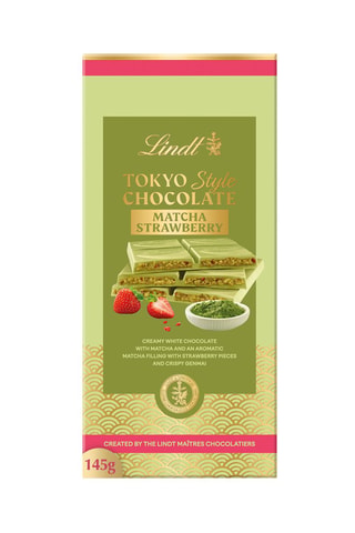 Tablette Tokyo Style Chocolate Matcha Strawberry - 145 g