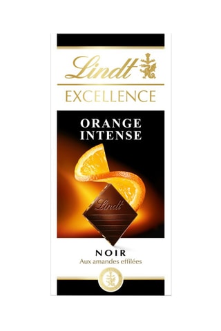 4 x Tablette Excellence Noir Orange Intense - 100 g