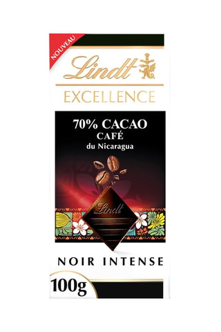 4 x	Tablette Excellence Cacao & café du Nicaragua - 100 g