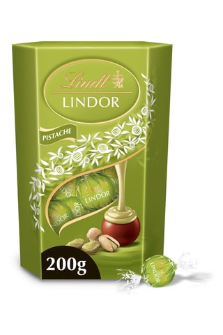 4 x Boîte de chocolats LINDOR au lait pistache - 200 g