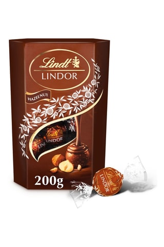 4 x Boîte de chocolats LINDOR au lait noisette - 200 g