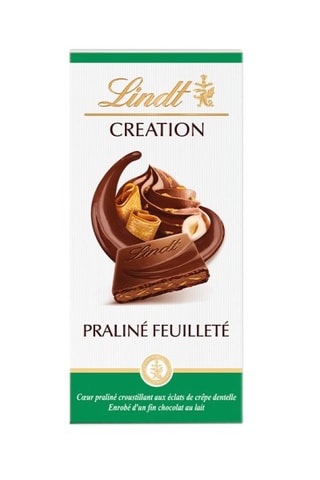 2 x Tablette Création Lait Praliné Feuilleté 
 - 150 g