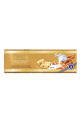 2 x Tablette de chocolat blanc suisse et amandes - 300 g