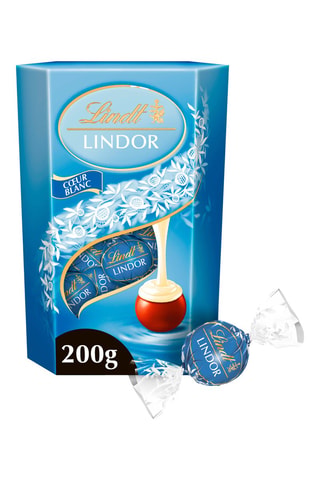 4 x Lindor Cœur Blanc - 200 g
