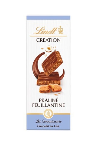 4 x Tablette Création Lait Praliné Feuillantine - 110 g