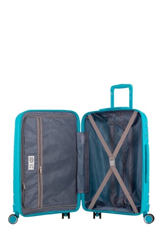 Weekendtrolley (M) CH3 - 65 cm - Blauw