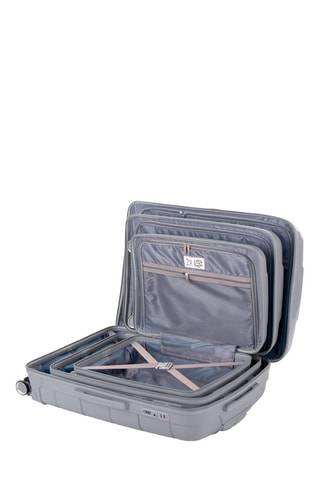 Set van 3 Trolleys (S/M/L) CH3 - 55 / 67 / 76 cm - Grijs
