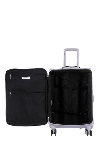 Weekendtrolley (M) Evasion - 65 cm - Zilverkleurig