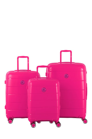 Set van 3 Trolleys (S/M/L) CH3 - 55 / 65 / 75 cm - Fuchsia