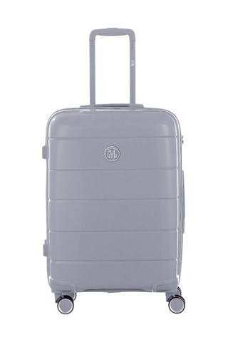 Weekendtrolley (M) CH3 - 65 cm - Zilverkleurig