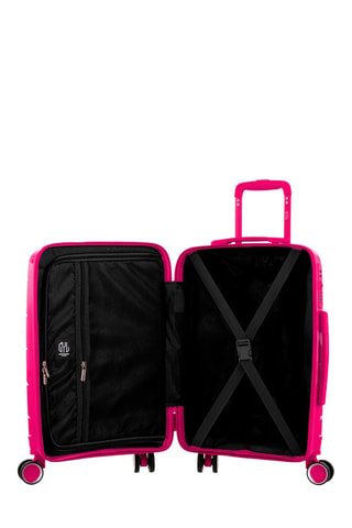 Handbagagetrolley (S) CH3 - 55 cm - Donkerrood