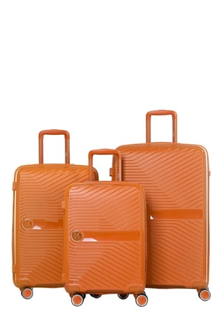 Set van 3 Trolleys PP5 (S/M/L) - 55 / 67 / 76 cm - Oranje